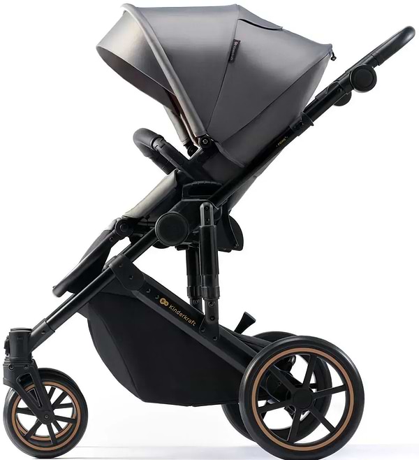 Фото - Коляска універсальна 2 в 1 Kinderkraft Prime 2 Shadow Grey (KSPRIM02GRY2000)