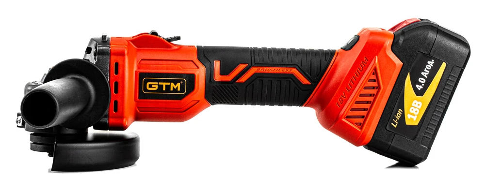 Фото - Болгарка GTM AGC18/125BL