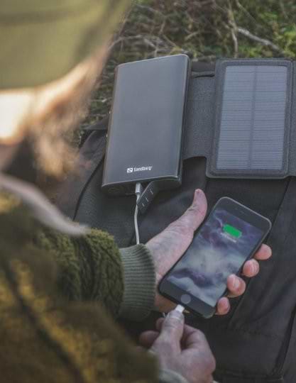 Фото - Батарея мобильная Sandberg 4-Panel 8W PD 25000 mAh, 2xUSB Type-C OUT (420-56)
