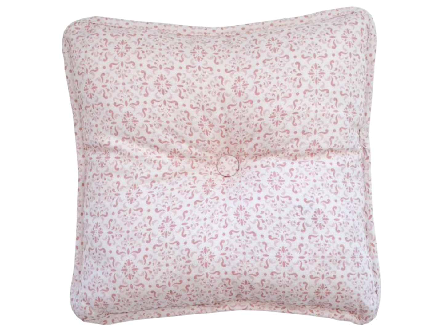 Подушка декоративна Прованс Bella Рожевий вітраж 35х35 см (013554)