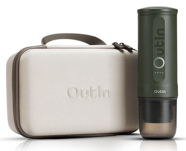 Фото - Портативная кофеварка OUTIN Forest Green в дорожном футляре OTEM-01-FG-BAG