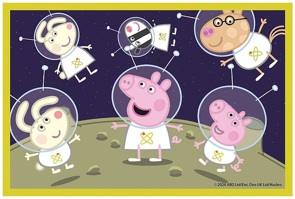 Фото - Кубики Clementoni Peppa pig 6 эл. (40659)