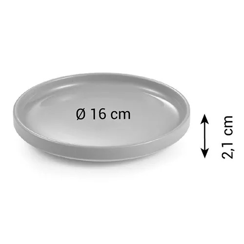 Фото - Тарілка десертна tescoma TAVERNE 16 см mocca (388431)