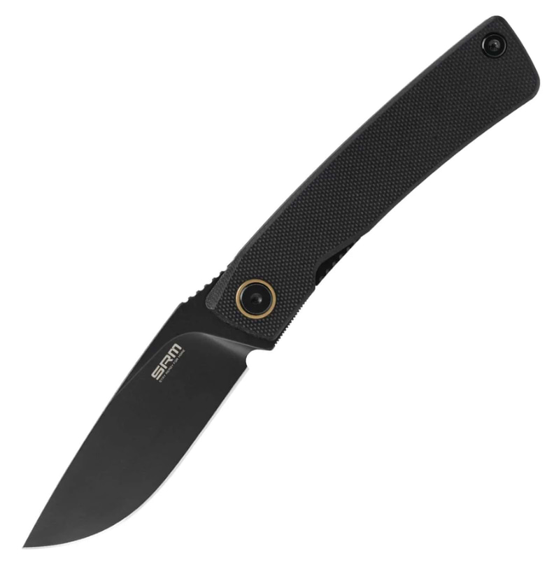 Нож туристический SRM 105M-GB Black