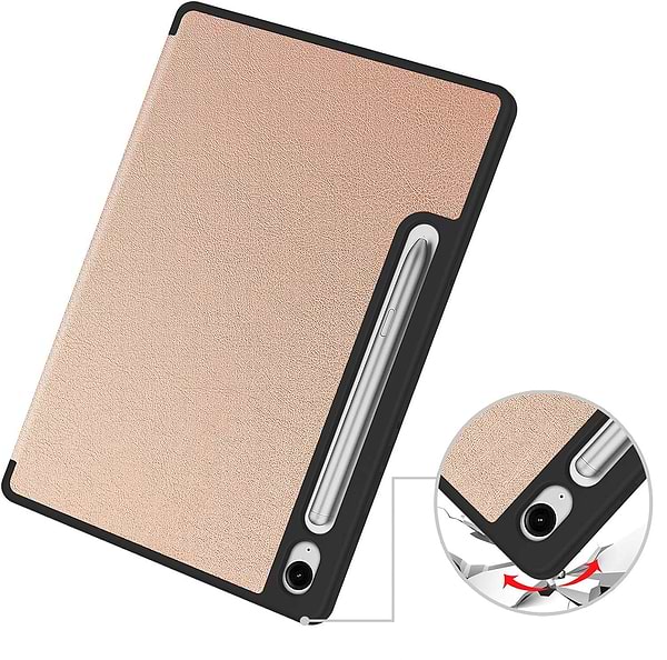 Фото - Чехол для планшета BeCover Flexible TPU Mate for Samsung Galaxy Tab S9 (SM-X710/SM-X716)/S9 FE (SM-X510/SM-X516B) 11.0" Rose Gold (712532)
