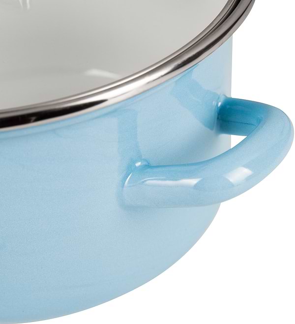 Фото - Кастрюля Biol CE24B 5,6 л голубая