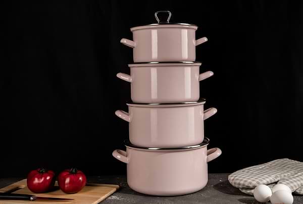 Фото - Кастрюля Biol CE20P 3,1 л розовая