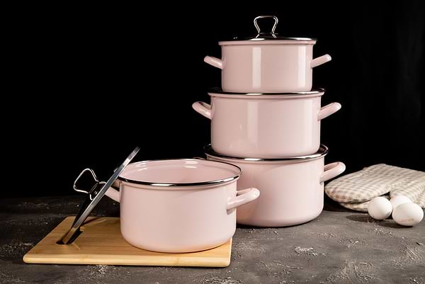 Фото - Кастрюля Biol CE20P 3,1 л розовая