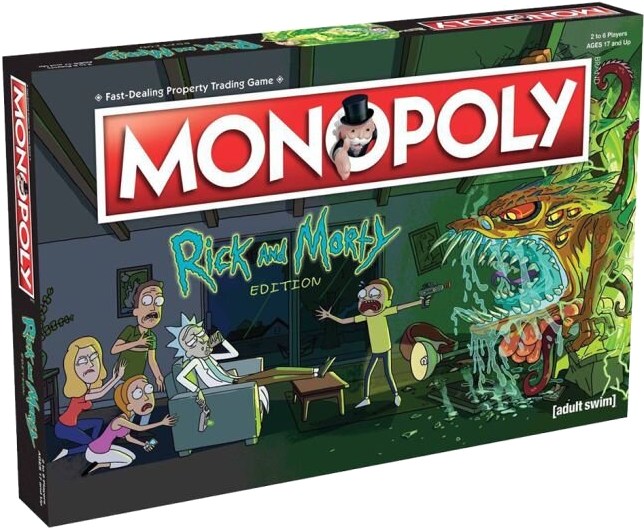 Настольная игра (18+) Rick and Morty Monopoly (2701)