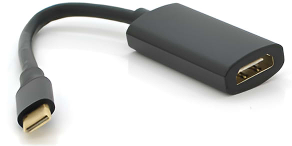 Перехідник Voltronic Type-C (папа)/HDMI(мама) 15 см (27028)