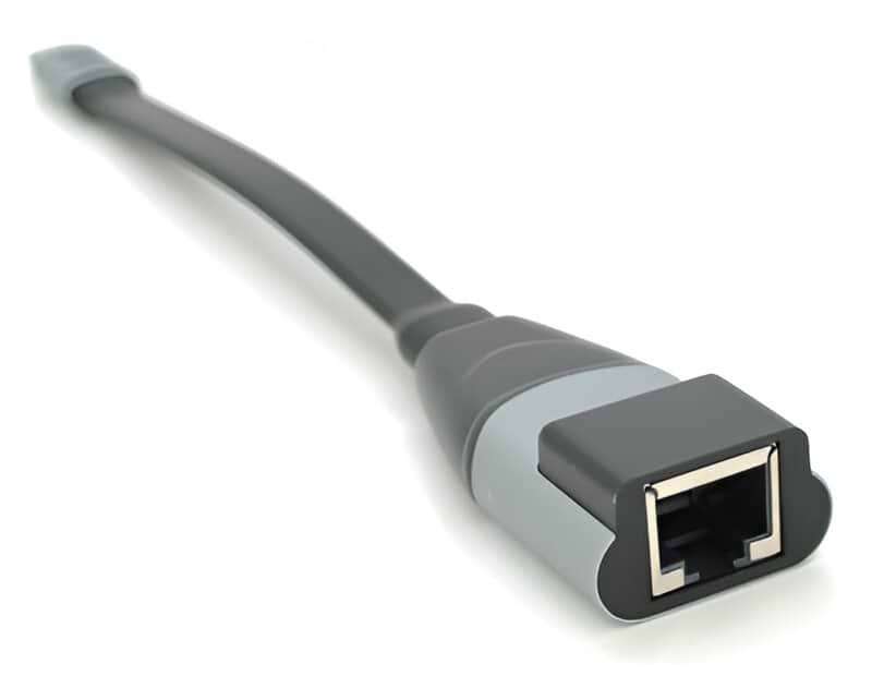 Перехідник USB Type-C - RJ-45 Voltronic Type-C (папа)/RJ-45(мама) 18 см (27032)