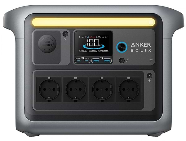 Фото - Зарядна станція універсальна Anker SOLIX C1000X 1056Wh 1800W Grey