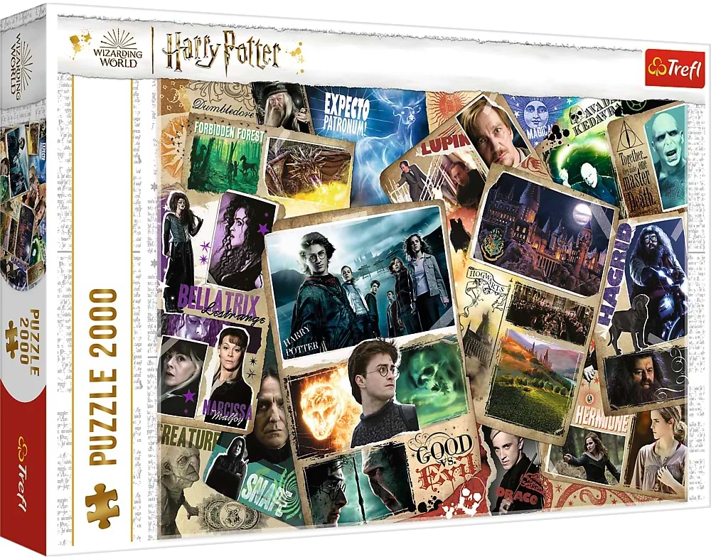 Пазли (8 +) Trefl "2000" Harry Potter Персонажі (71232)