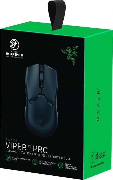 Фото - Мышь беспроводная игровая Razer Viper V2 PRO Black (RZ01-04390100-R3G1)