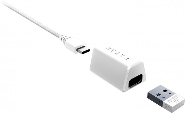 Фото - Миша бездротова ігрова Razer Viper V2 PRO White (RZ01-04390200-R3G1)