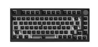 Клавіатура бездротова ігрова FL ESPORTS DIY-barebone MK750 Black Three-Mode (MK750-7980) - Фото 1