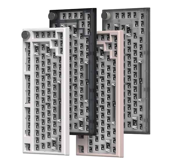 Фото - Клавіатура бездротова ігрова FL ESPORTS DIY-barebone MK750 Black Three-Mode (MK750-7980)