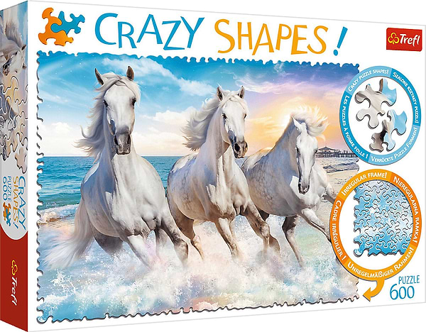 Фото - Пазлы (8+) Trefl "Безумные пазлы" - "Три белых конька"- (600 элм.) (11111) Фото - Пазлы (8+) Trefl "Безумные пазлы" - "Три белых конька"- (600 элм.) (11111)
