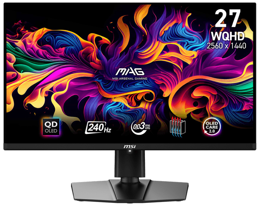 Монитор MSI MAG 271QPX QD-OLED E2 - Фото 1