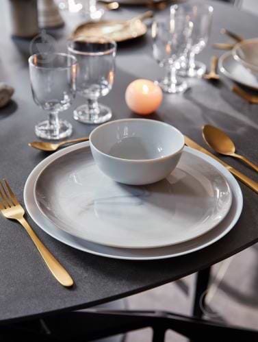 Фото - Столовий сервіз Luminarc Diwali Marble Granit 19 пр. (Q0217)