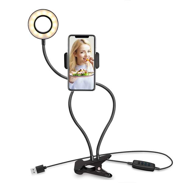 Набір для блогера SOMOSTEL RING LED RING 12W SMS-ZB01 (27236) - Фото 1