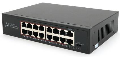 Фото - Коммутатор локальної мережі (Switch) Merlion MS1016