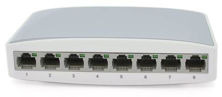 Фото - Коммутатор локальной сети (Switch) ONV H3008S