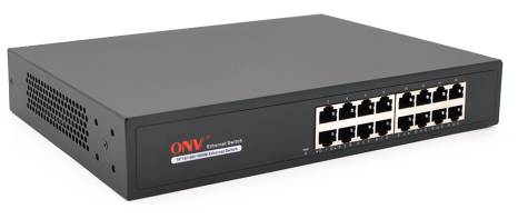 Фото - Коммутатор локальної мережі (Switch) ONV H3016