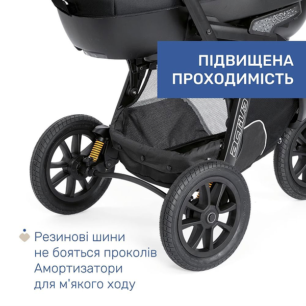 Фото - Коляска универсальная 2 в 1 Chicco Activ3 (87087.51.01)