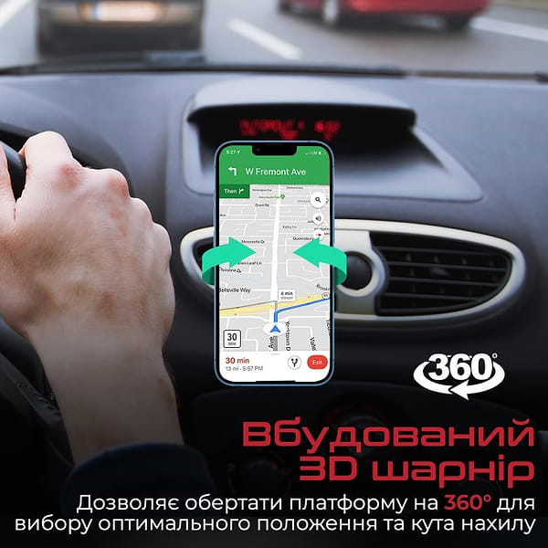 Фото - Автотримач Promate Ventmag-xl Black