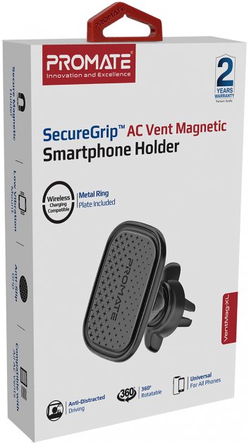 Фото - Автотримач Promate Ventmag-xl Black