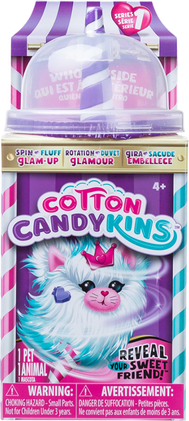 М'яка іграшка-сюрприз Cotton Candykins ПУХЛИВИЙ ЛЮБИМЕЦЬ (в асорт.) (27301)