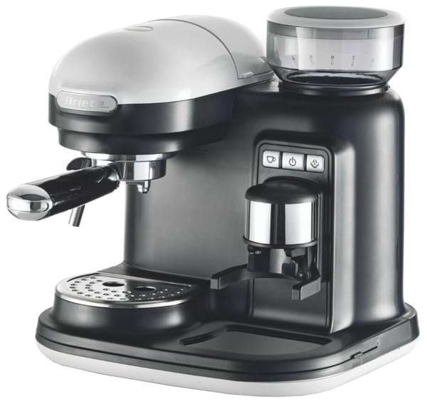 Кавоварка рожкова Ariete 1318 Black-White - Фото 1