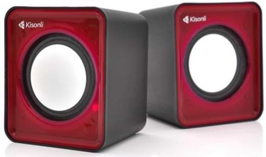 Фото - Компьютерная акустика обычная 2.0 Kisonli V310R/23393 Red