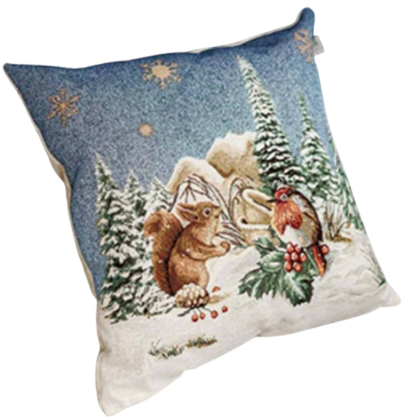 Подушка декоративна Прованс Блакитне сяйво Білочка 45х45 см (031434)