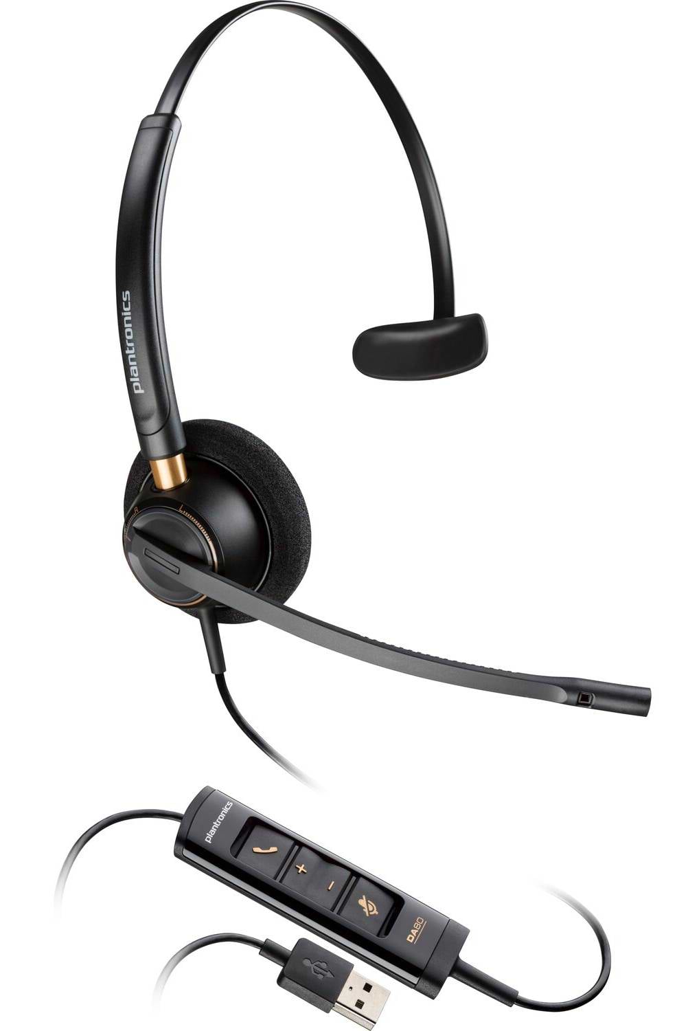 Гарнітура дротова Poly EncorePro 515 M USB-A Mono (783R1AA) - Фото 1