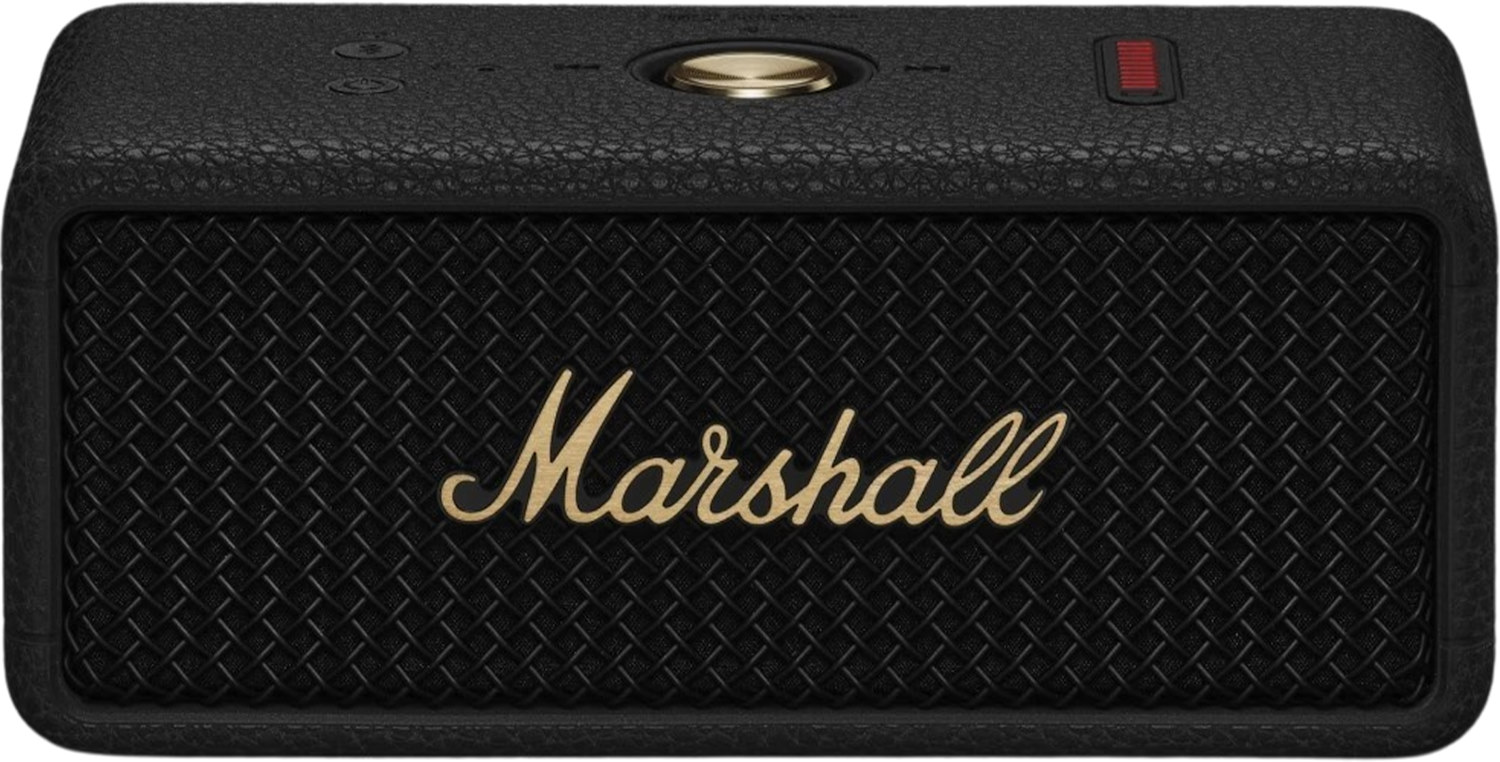Портативна акустика Marshall Emberton III Black and Brass (1006884) - Фото 1