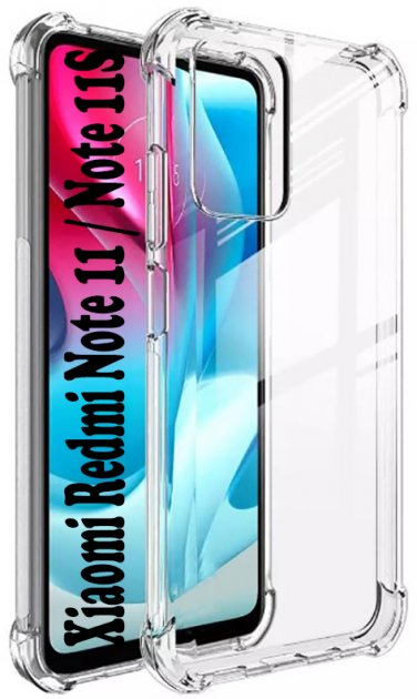 Чехол для смартфона BeCover Anti-Shock for Xiaomi Redmi Note 11/Note 11S Clear (707507) - Фото 1