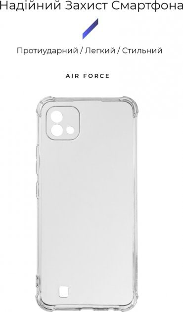 Фото - Чохол для смартфону Armorstandart Air Force for Realme C11 2021 Camera cover Transparent (ARM62097)