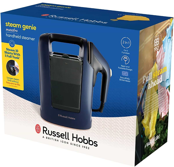 Фото - Вертикальный отпариватель ручной Russell Hobbs Genie Maestro (27600-56)