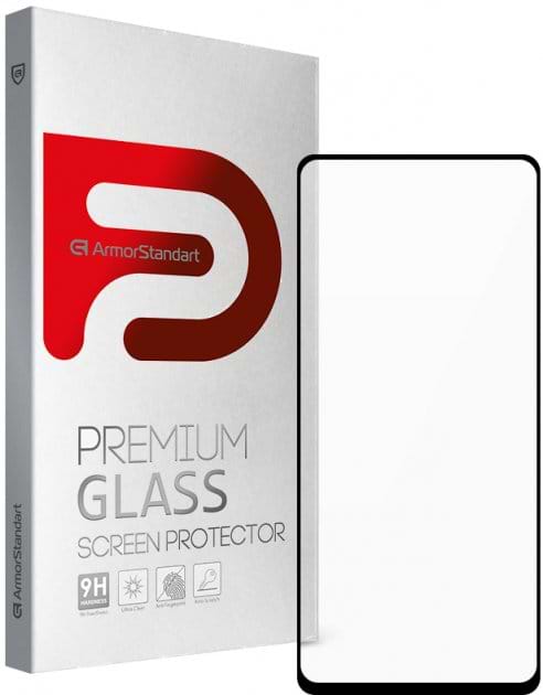 Захисне скло для смартфону Armorstandart Full Glue for Samsung Galaxy A53 SM-A536 Black (ARM62563) - Фото 1