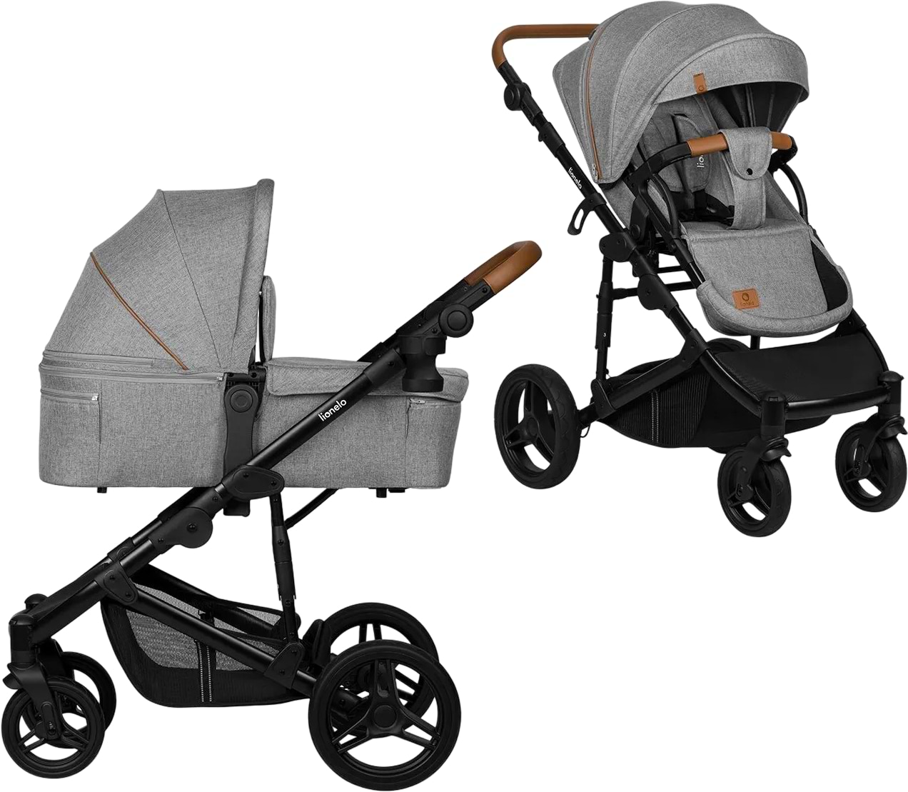 Коляска універсальна 2 в 1 Lionelo Mari Tour Grey Stone