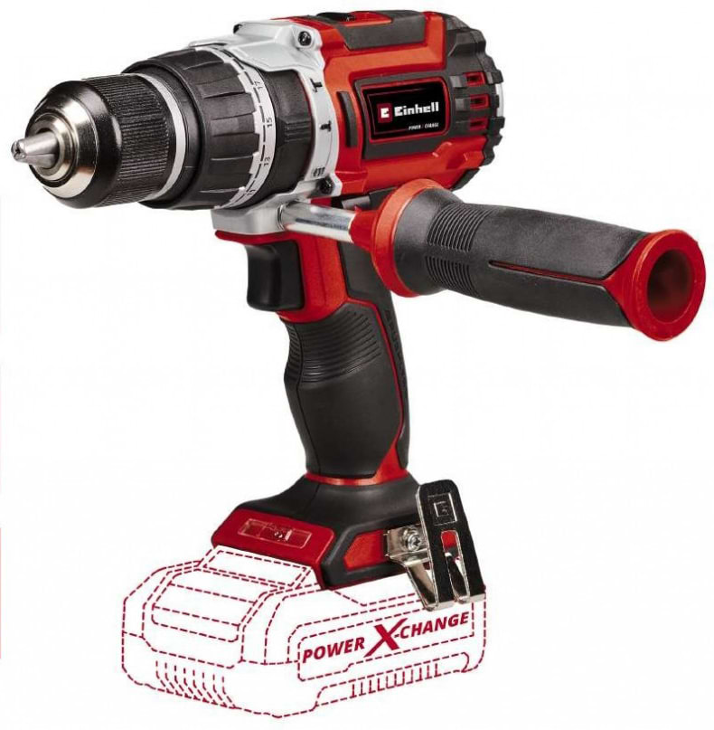 Дриль-шуруповерт Einhell TP-CD 18/60 Li BL - Solo без АКБ і ЗП (4514210)