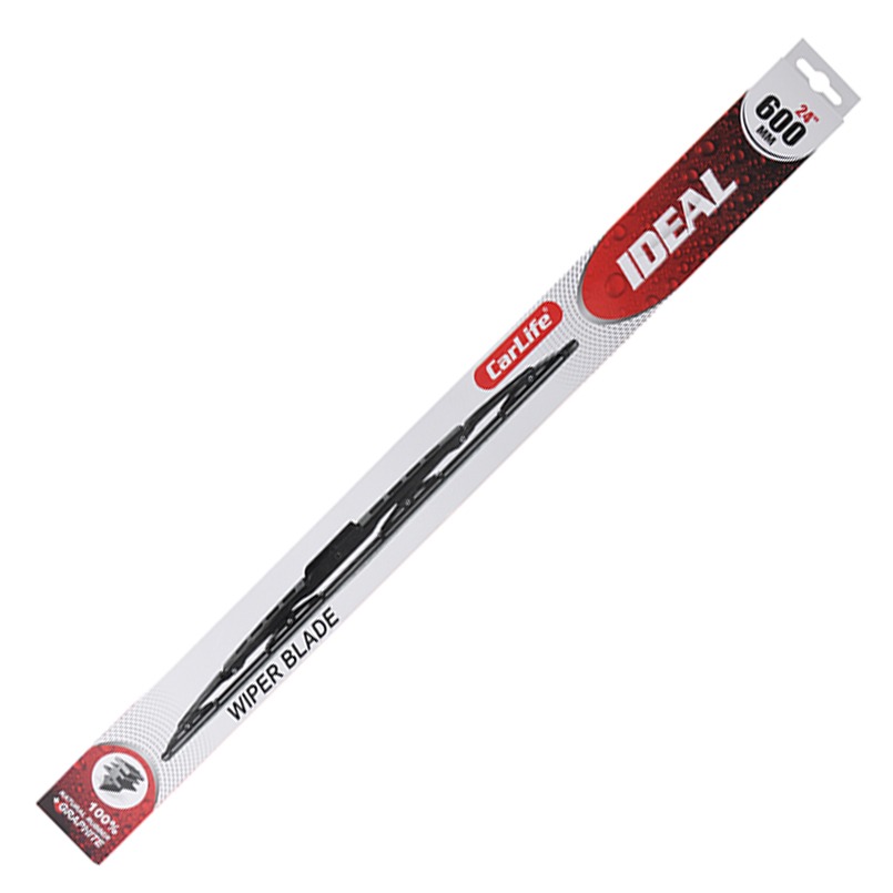 Щітка склоочисника CarLife каркасна IDEAL 24/600 мм (I60)