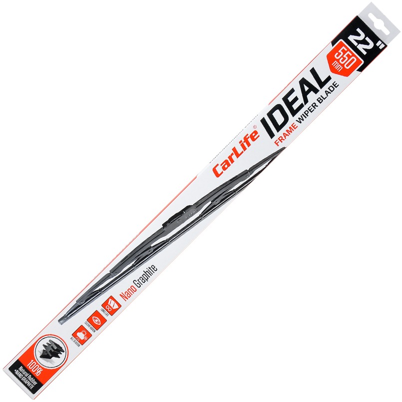 Щітка склоочисника CarLife каркасна IDEAL 22/550 мм (I55)