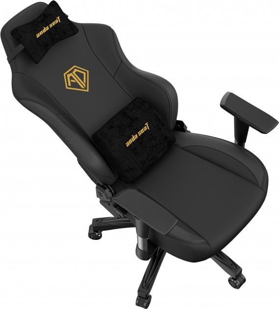 Фото - Уцінка - Крісло для геймерів Anda Seat Phantom 3 Size L Black & Gold (AD18Y-06-B-PVC)