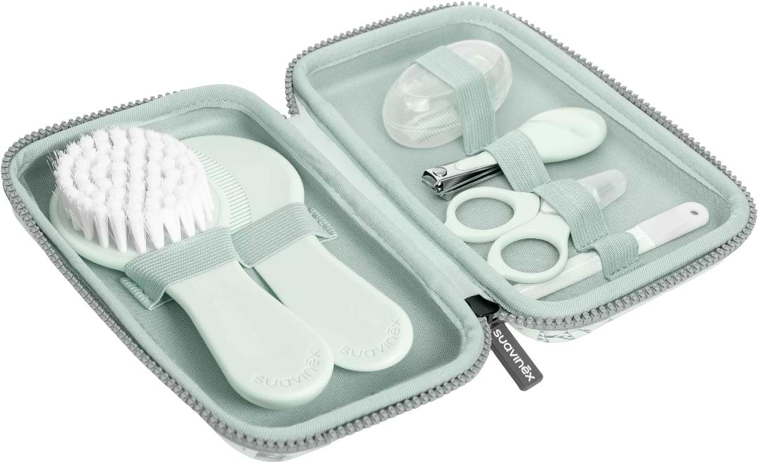 Набор детских маникюрных принадлежностей Suavinex зеленый (401211/1)