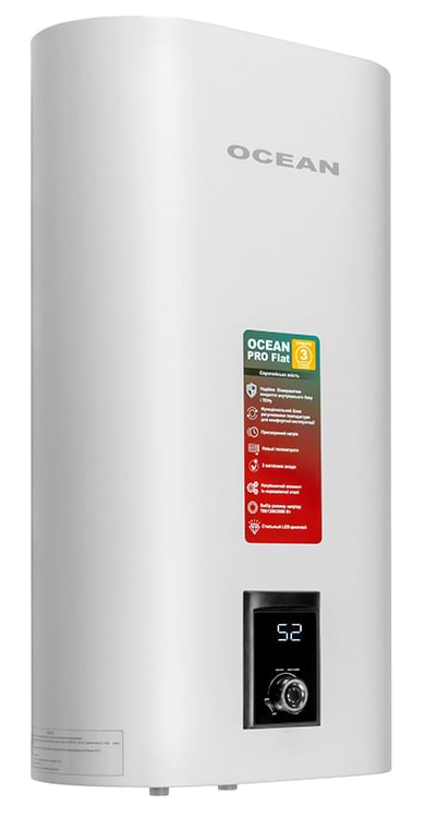 Фото - Водонагрівач OCEAN Flat RZB50M WT