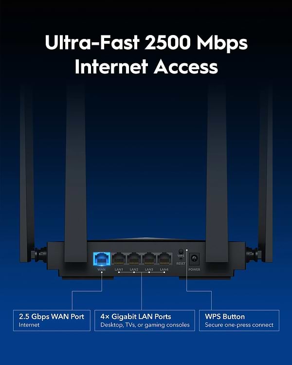 Фото - Маршрутизатор интернет WiFi7 Cudy WR3600E