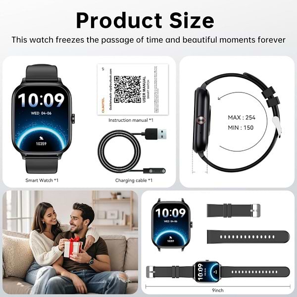 Фото - Смарт-годинник OUKITEL V7 Black